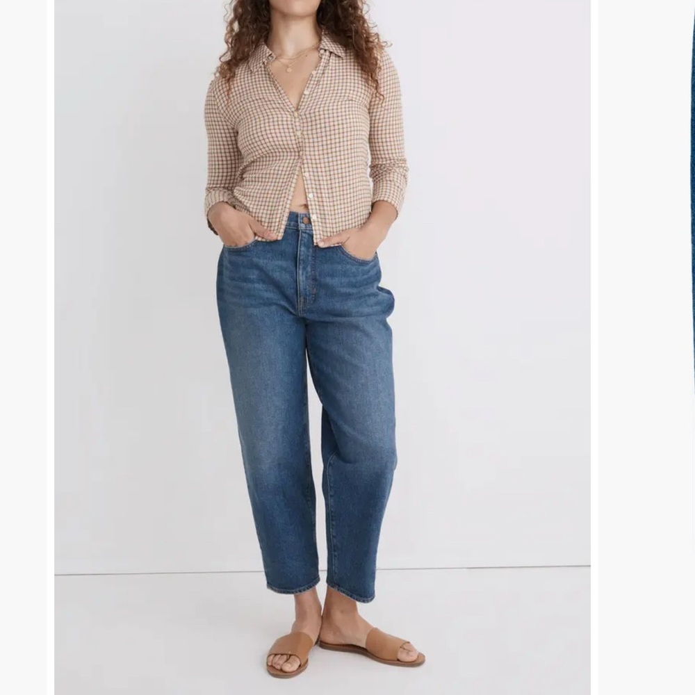 Madewell Ballon Jeans Blue Women's Jeans Sz 28